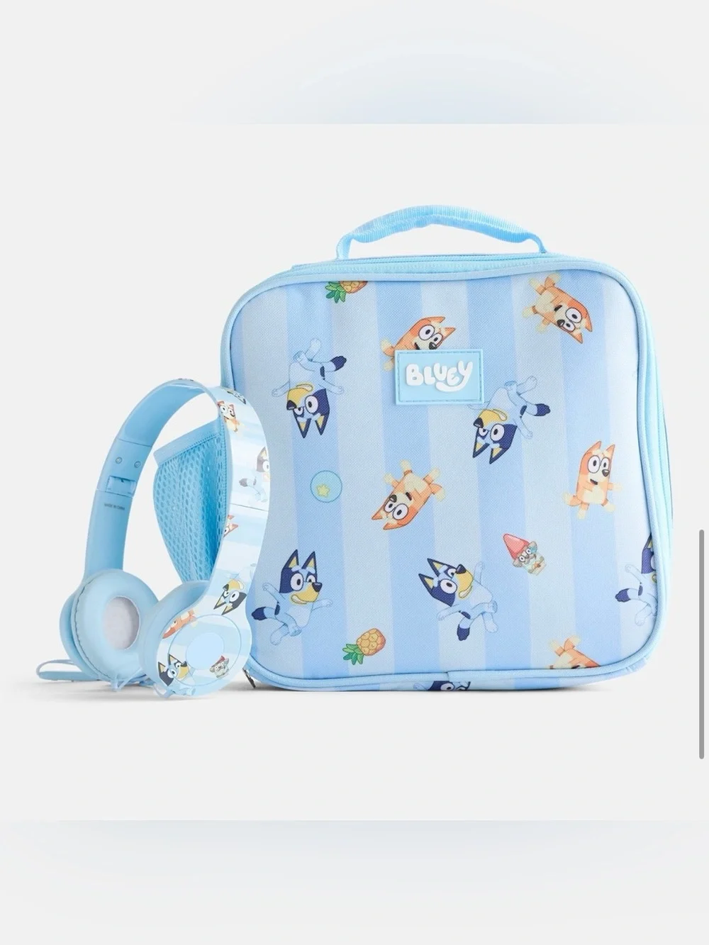 Bluey 17” Backpack Lunchbox 4 Piece Set